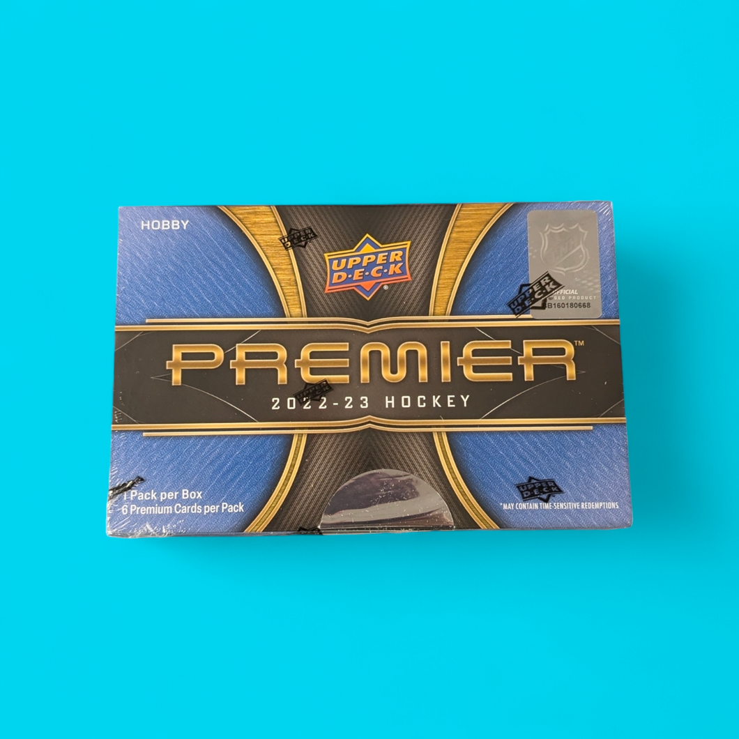 2022-23 Upper Deck Premier Hockey Hobby Box