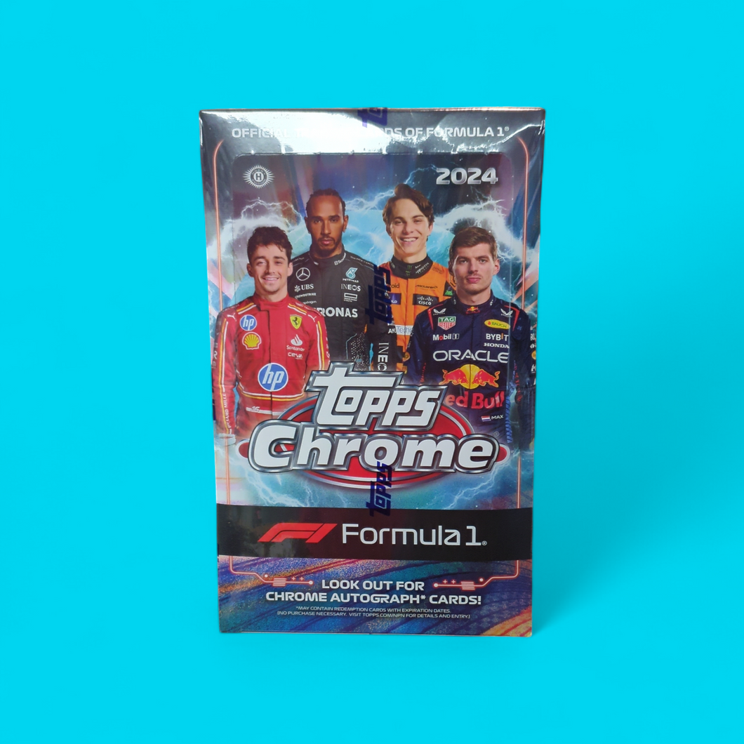 2024 Topps Chrome Formula 1 Hobby Box F1