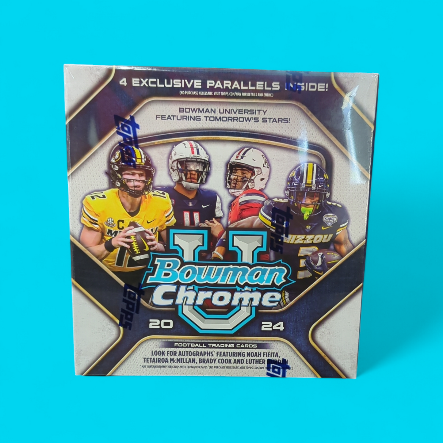 2024 Bowman Chrome University Football Mega Box
