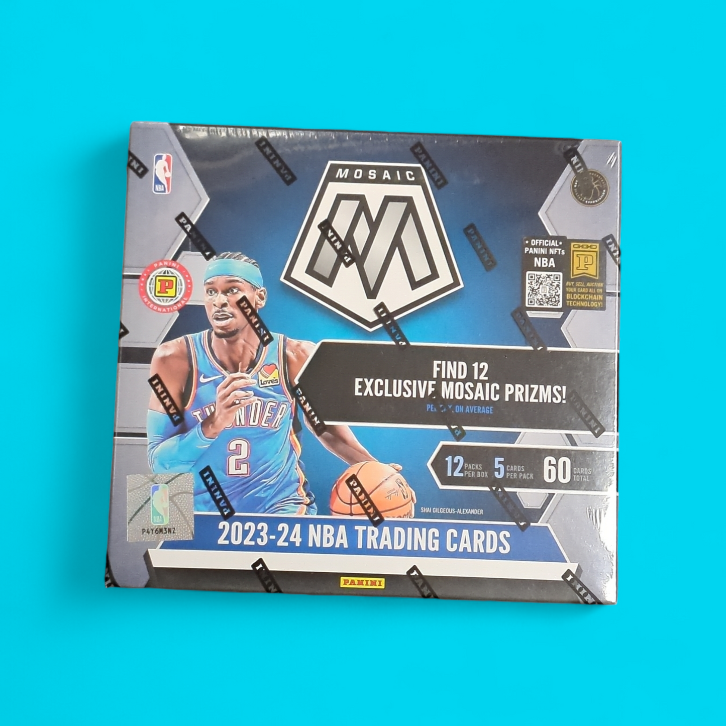 2023-24 Panini Mosaic Basketball International Hobby Box