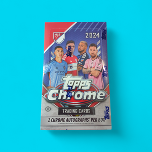 2024 Topps Chrome MLS Major League Soccer Hobby Box