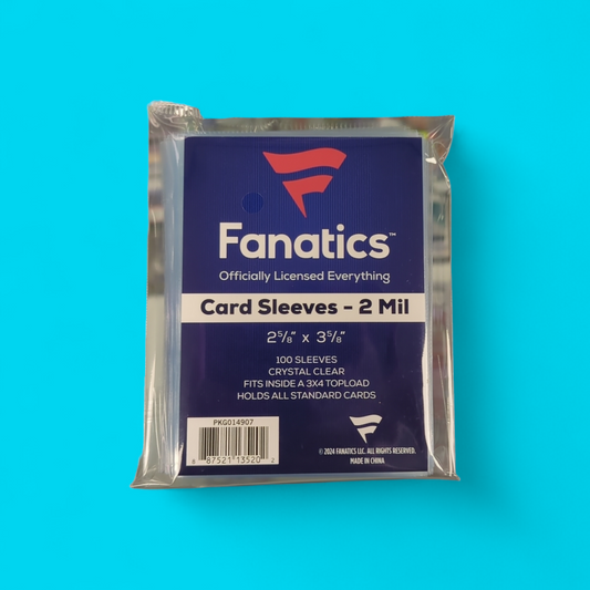fanatics card sleeves Fanatics Thick Soft Sleeve Bundle
