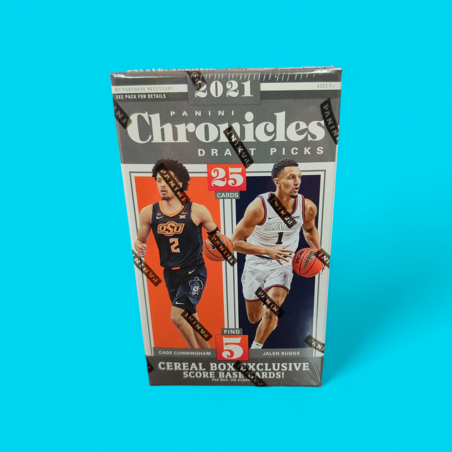 2021-22 Chronicles Draft Picks Basketball Cereal Box