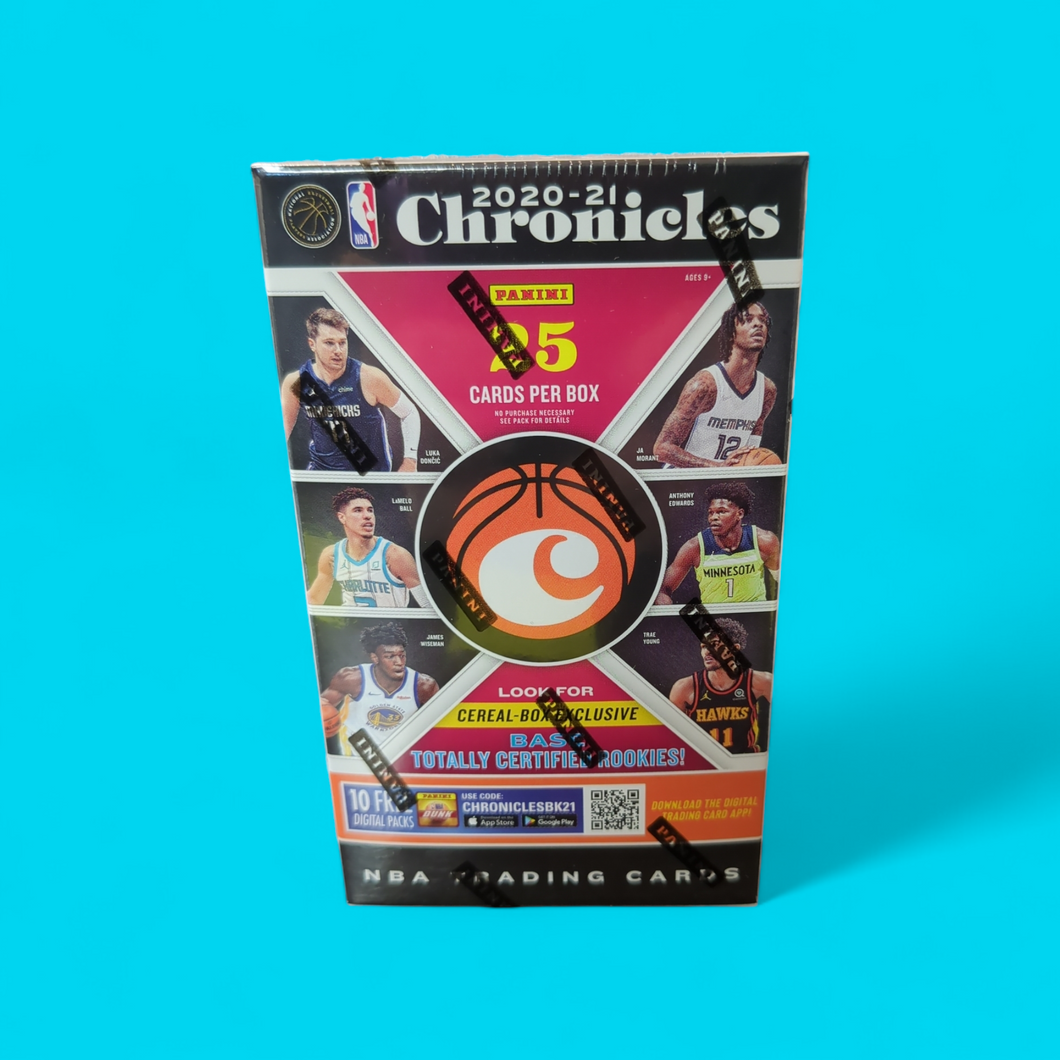 2020-21 Chronicles Basketball Cereal Box