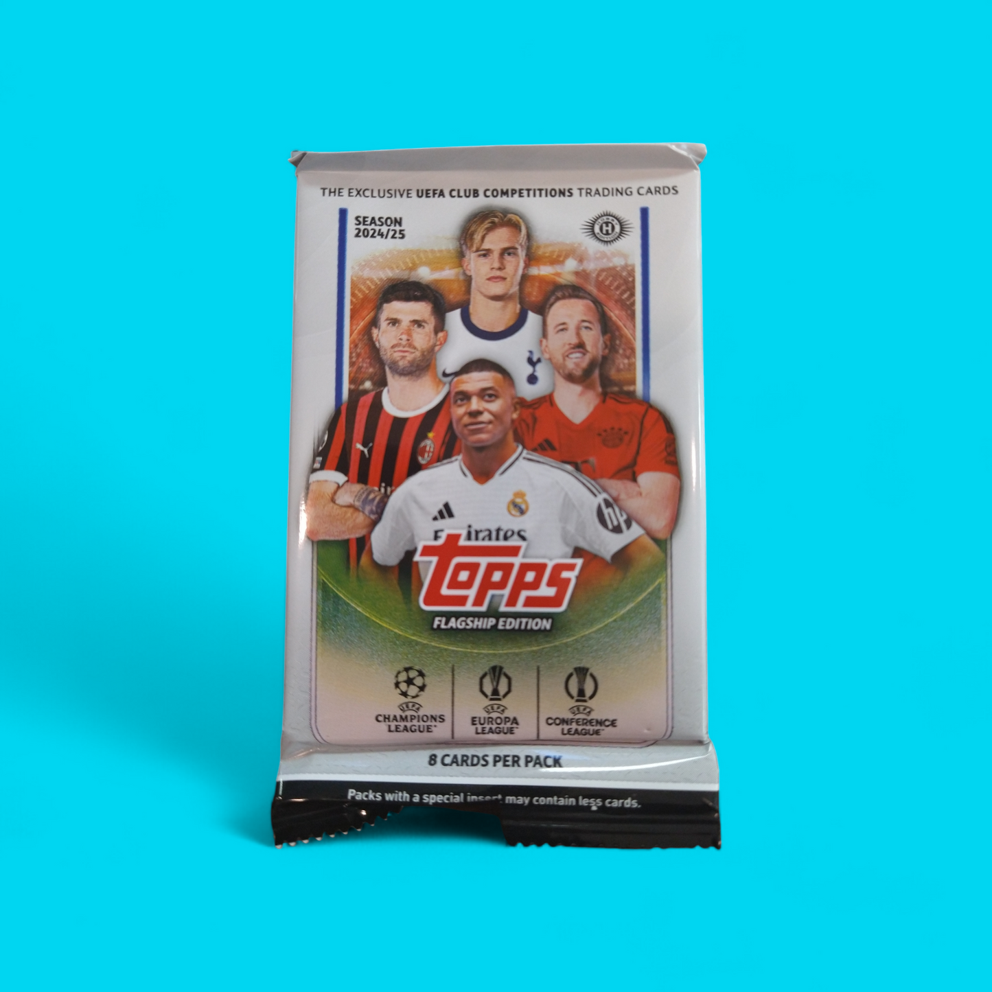 2024-25 Topps Eufa Club competitions Soccer Hobby Pack