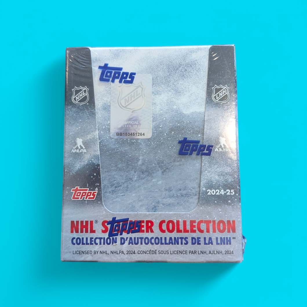 2024-25 Topps Hockey Sticker Box