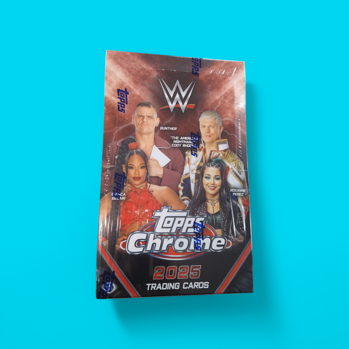 2025 Topps Chrome WWE Wrestling Hobby Box SCJ