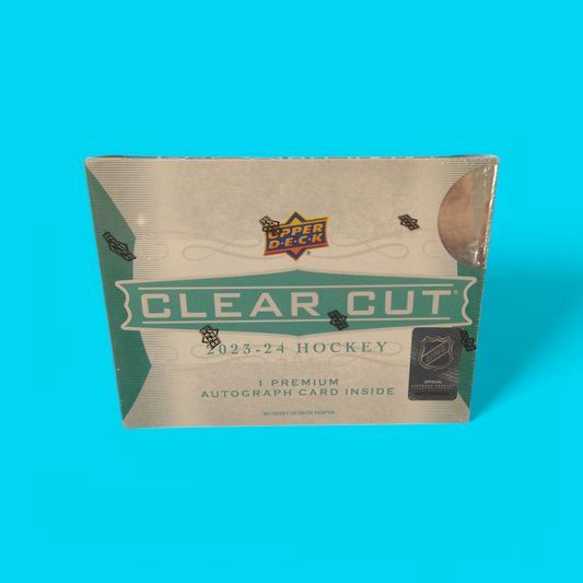 2023-24 Upper Deck Clear Cut Hockey Hobby Box