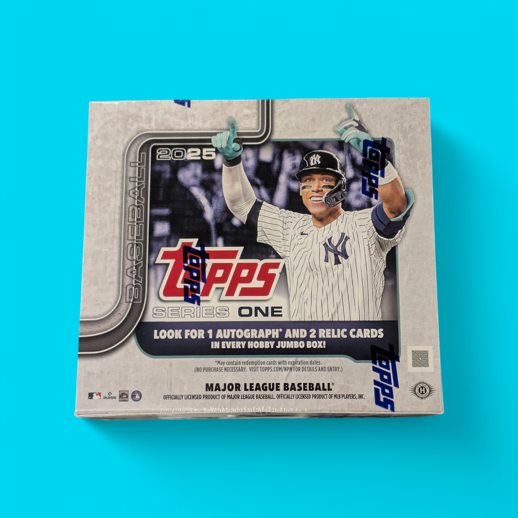 2025 Topps Series 1 Baseball Jumbo Box