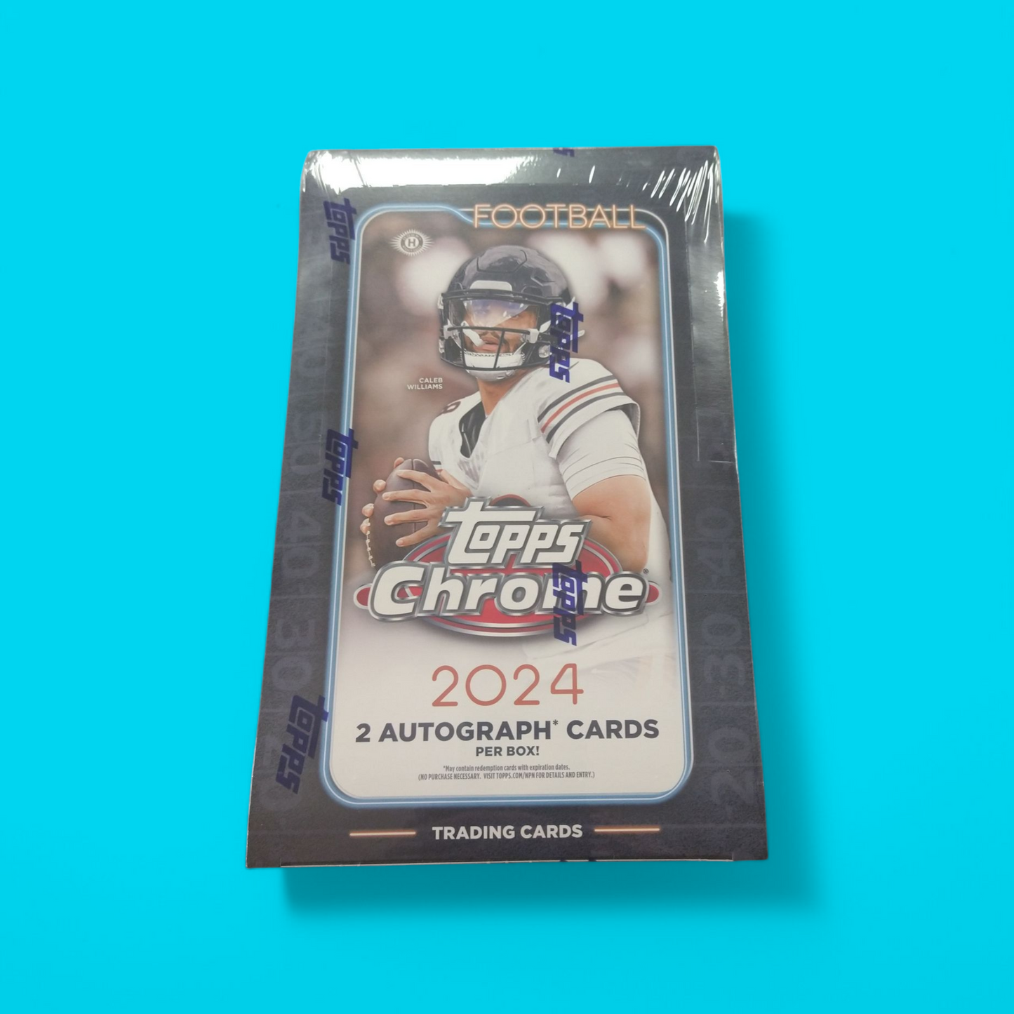 2024 Topps Chrome Football Hobby Box