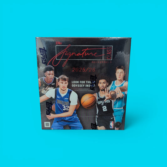 2025-26 Topps Signature Class Basketball Mega Box