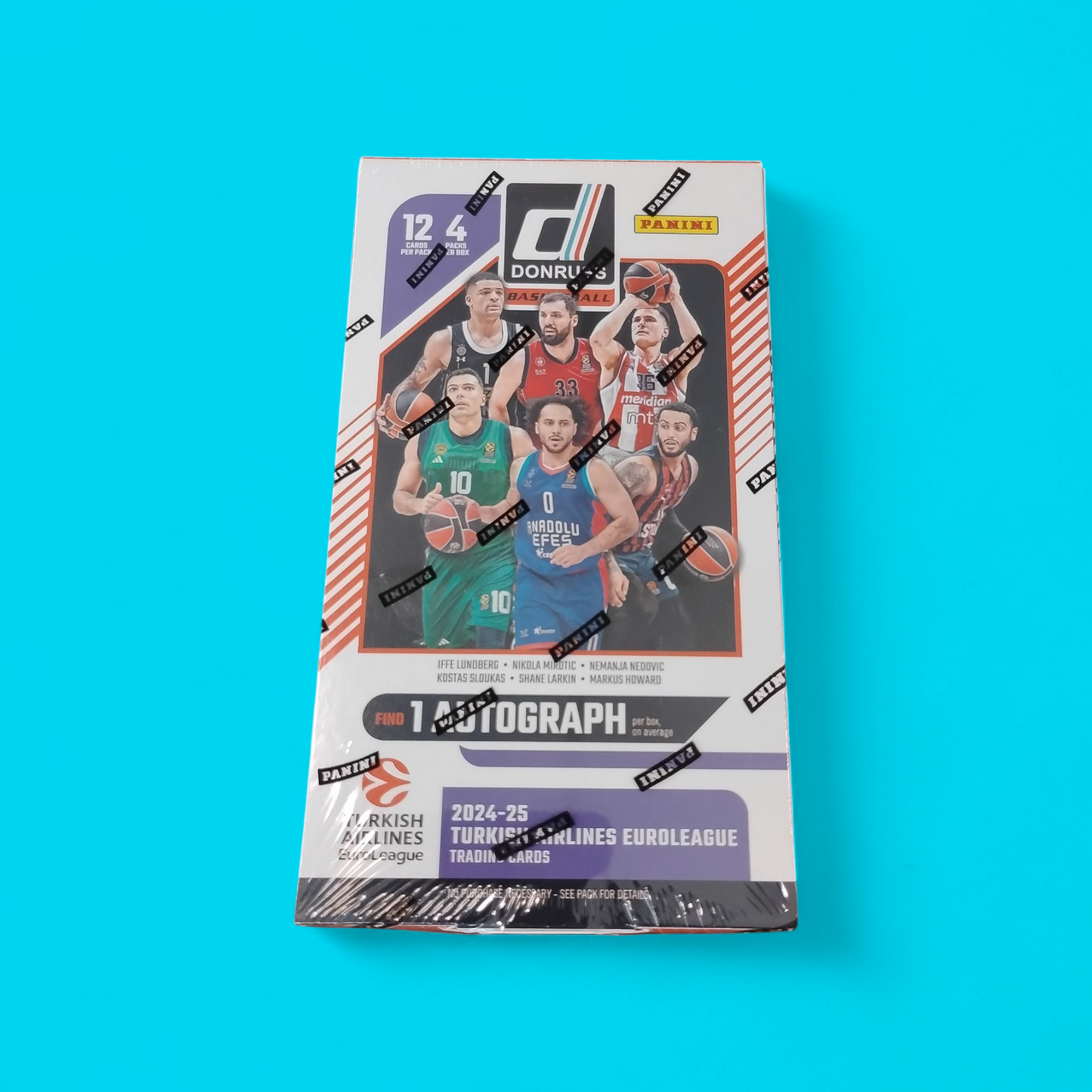 2024-25 Panini Donruss Turkish Airlines Euro League Basketball Hobby Box
