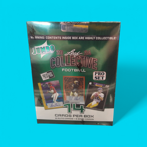2024 Leaf Collective Football Jumbo Hobby Box