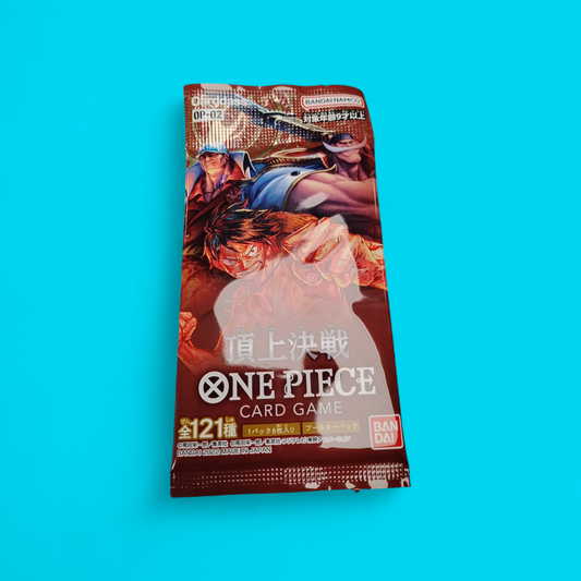 One Piece Card Game Paramount War Japanese Booster Pack OP-02