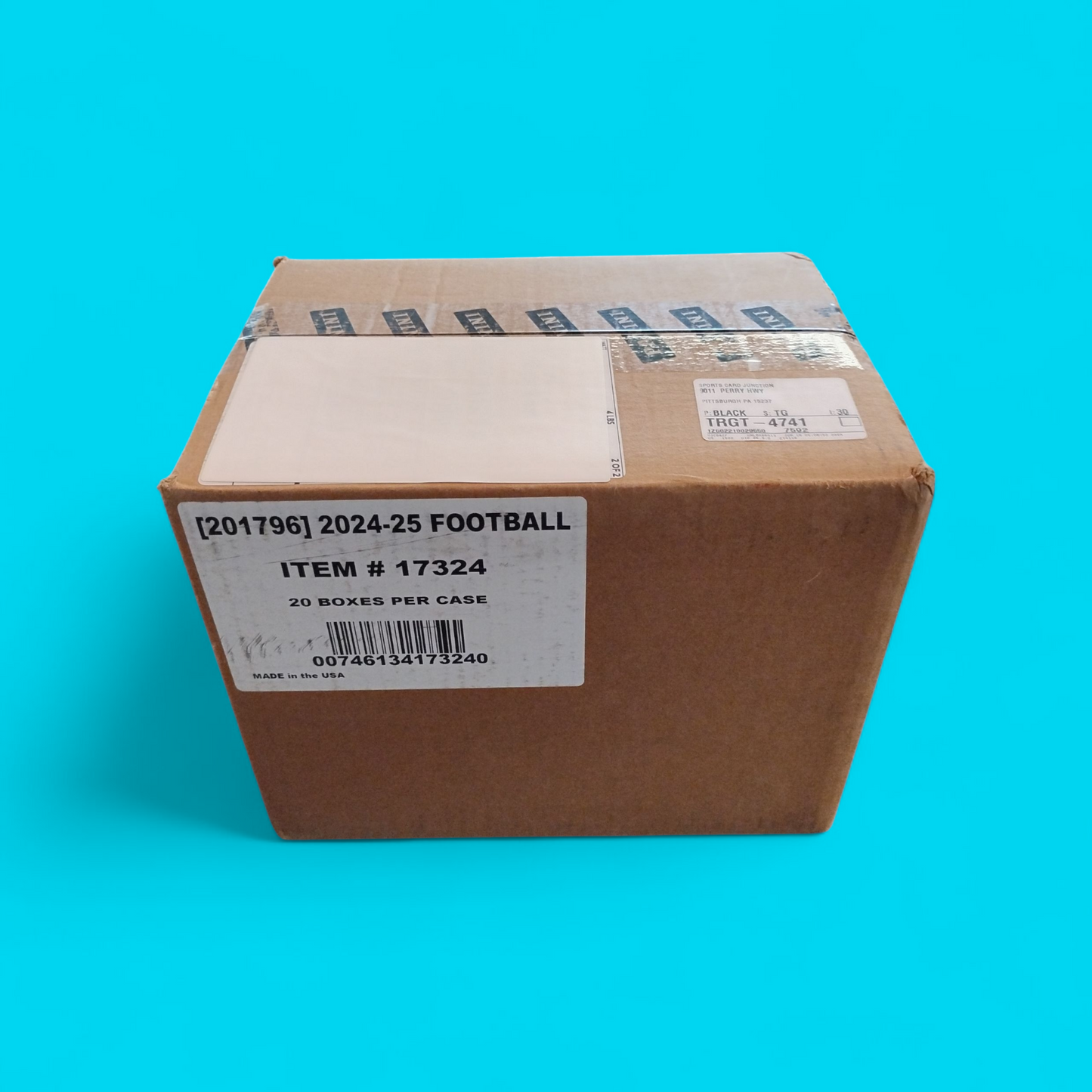 2024-25 Panini Optic Contenders Football Hobby 20 Box Case