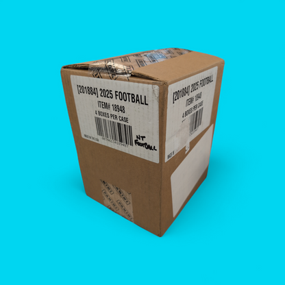 2025 Panini National Treasures Football Hobby 4 Box Case