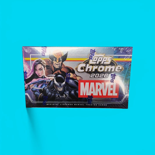 2026 Topps Chrome Marvel Hobby Box