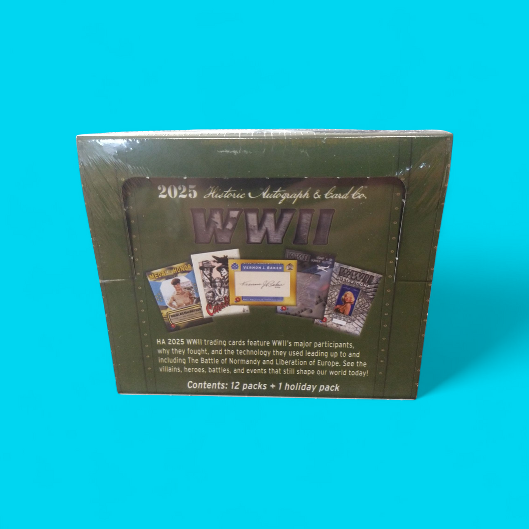 2025 Historic Autograph & Card Co. WWII World War 2 Hobby Box