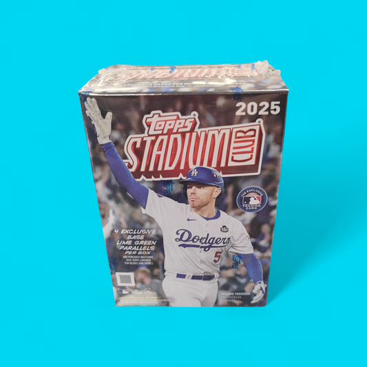 2025 Topps Stadium Club Baseball Blaster Box