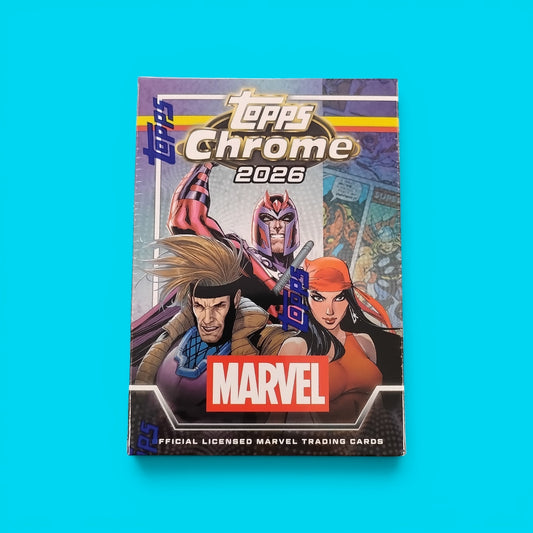 2026 Topps Chrome Marvel Blaster Box