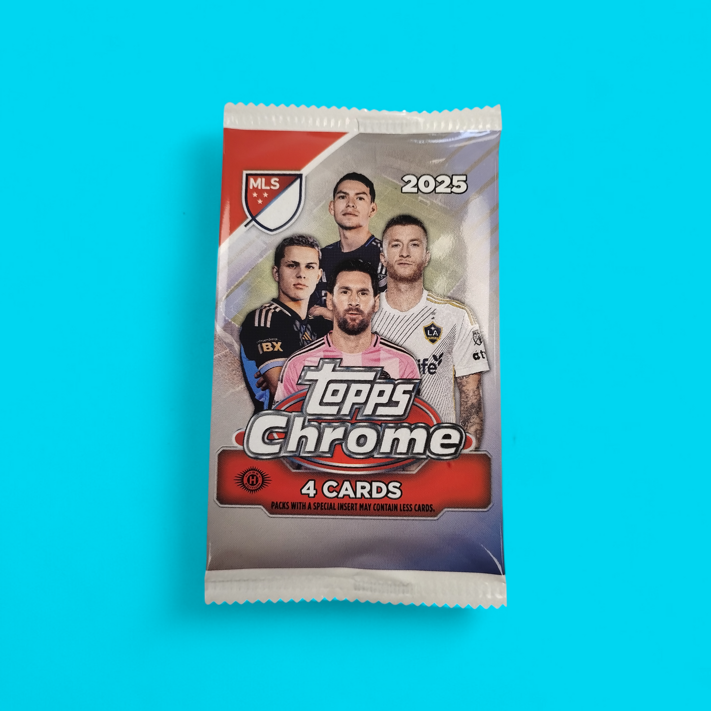 2025 Topps Chrome MLS Soccer Hobby Pack