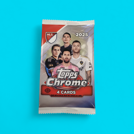 2025 Topps Chrome MLS Soccer Hobby Pack