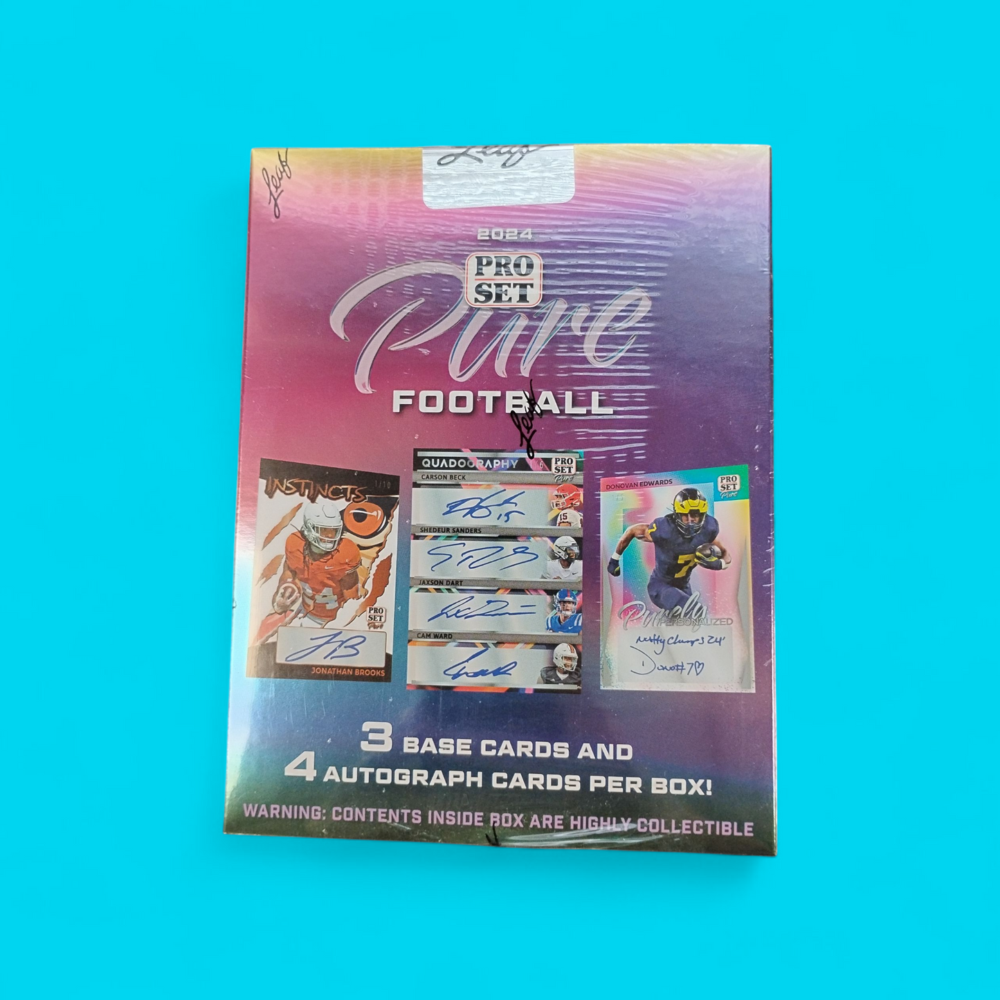 2024 Leaf pro set pure Football Hobby box