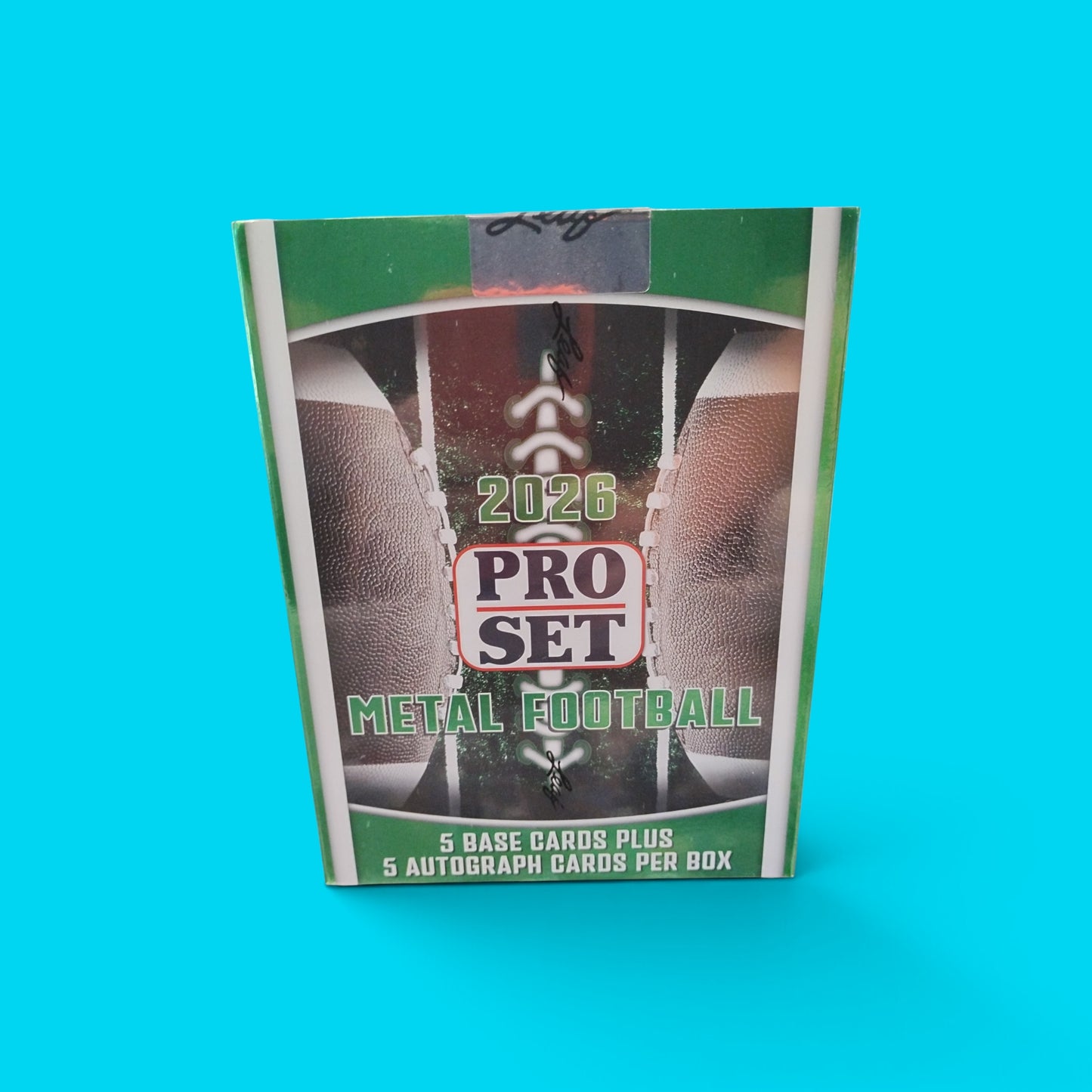 2026 Pro Set Metal Football Hobby Box