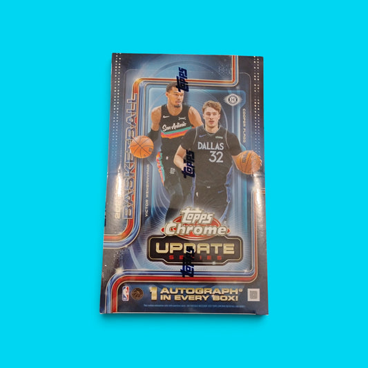2025-26 Topps Chrome Update Basketball Hobby Box