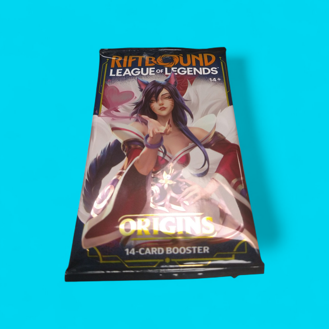 Riftbound League Of Legends Origins Booster Pack