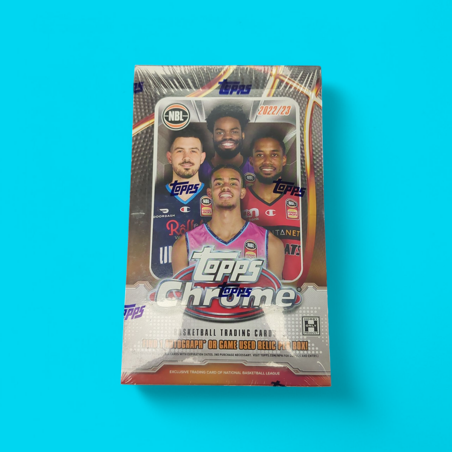 2022-23 Topps Chrome NBL Basketball Hobby Box