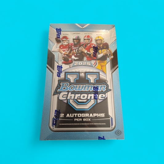2025 Bowman Chrome University Football Hobby Box