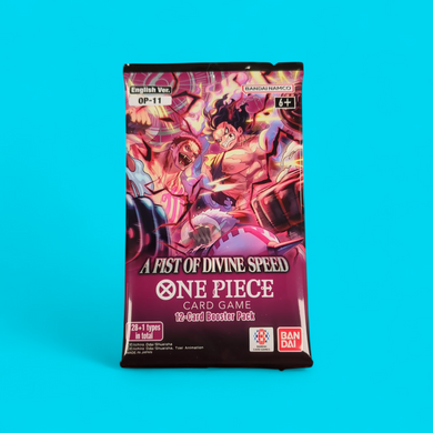 One Piece A Fist Of Divine Speed OP-11 Booster Pack