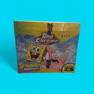 2025 Topps Chrome SpongeBob SquarePants 25th Anniversary Hobby Box