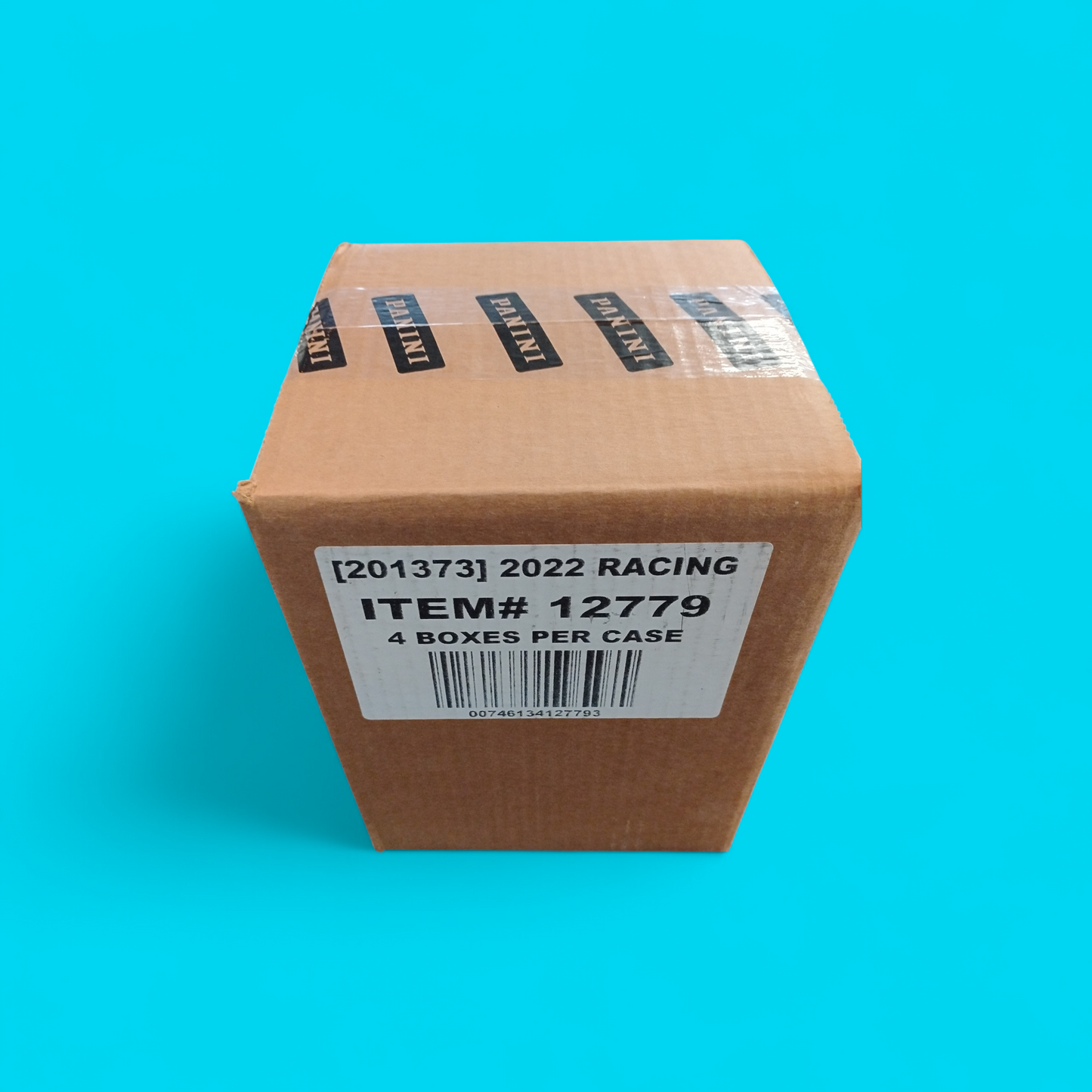 2022 Panini National Treasures Racing Hobby 4 Box Case