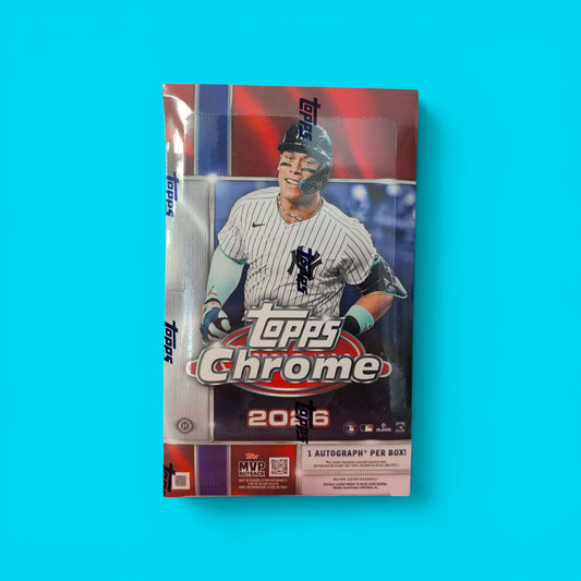 2026 Topps Chrome Baseball Hobby Box