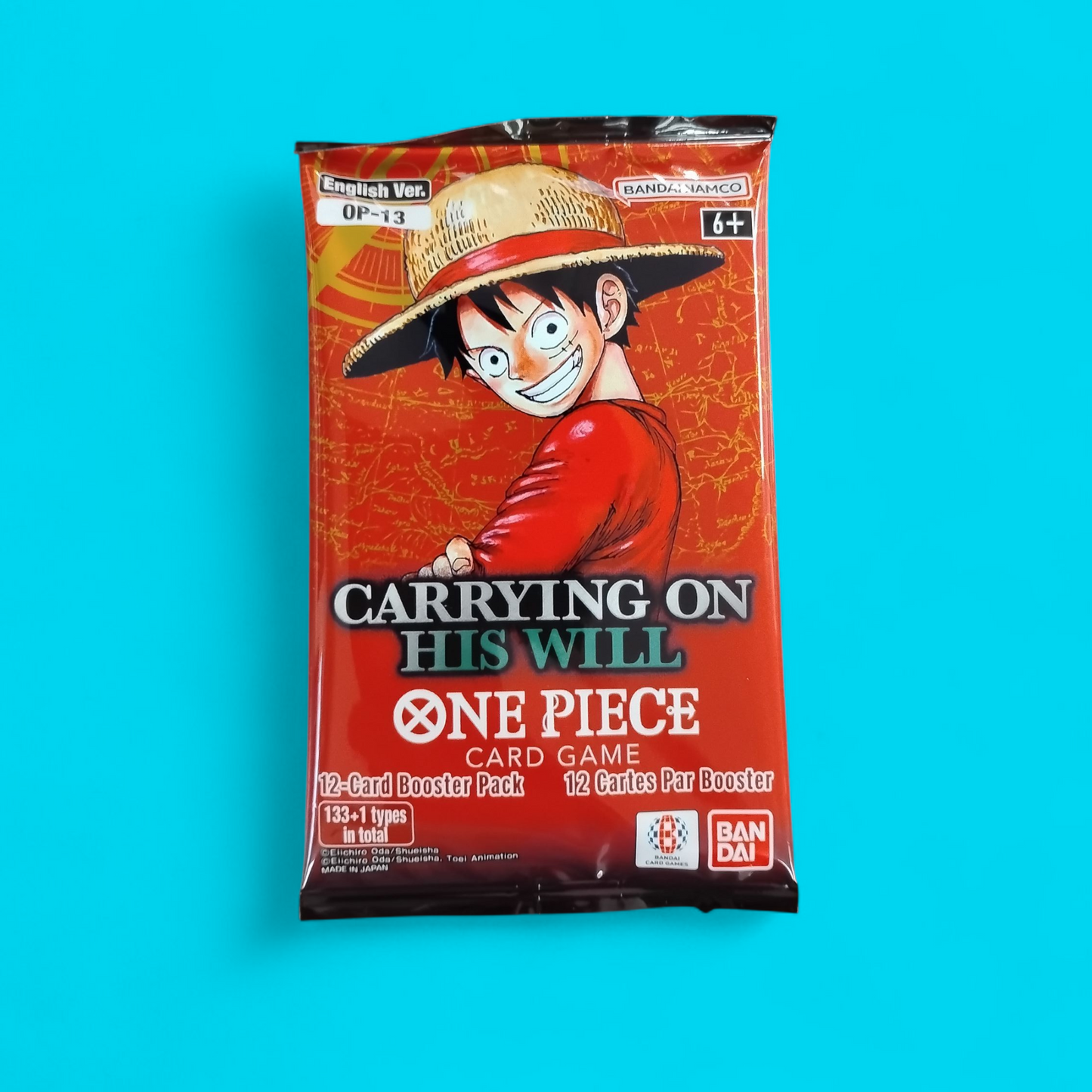 One Piece Carrying On His Will Booster Pack OP-13