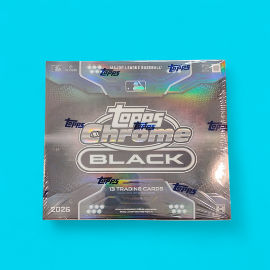 2026 Topps Chrome Black Baseball Hobby Box