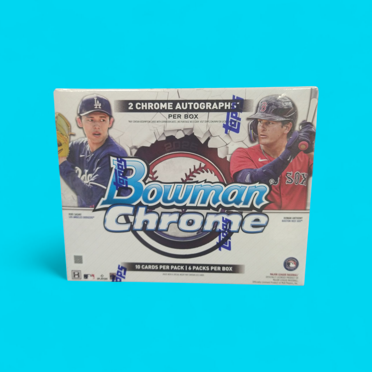 2025 Topps Bowman Chrome Baseball Hobby Box