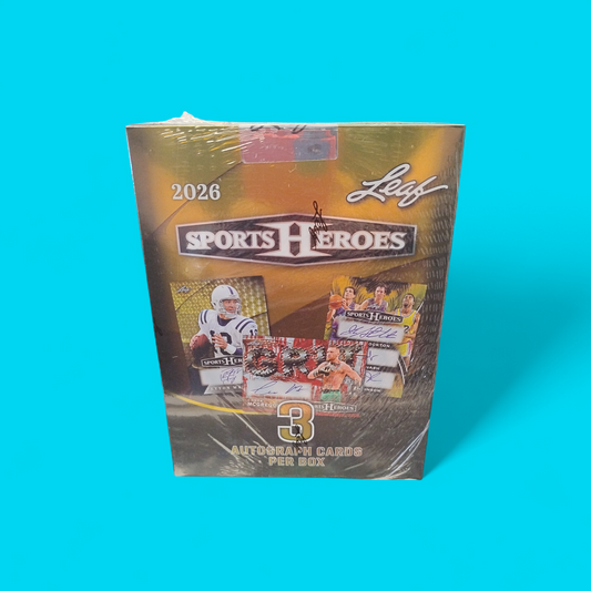 2026 Leaf Heroes Multi Sport Hobby Box