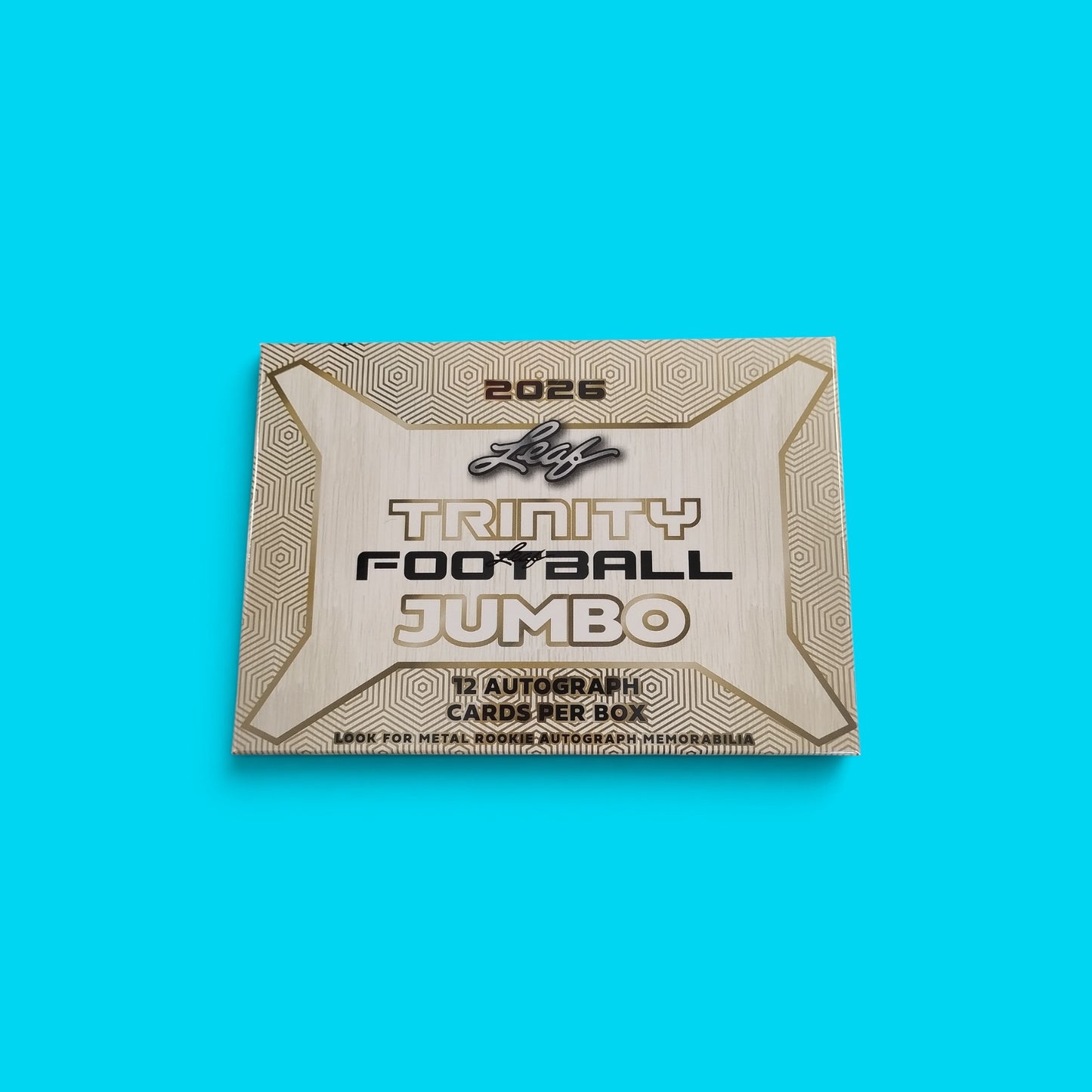 2026 Leaf Trinity Football Jumbo Hobby Box