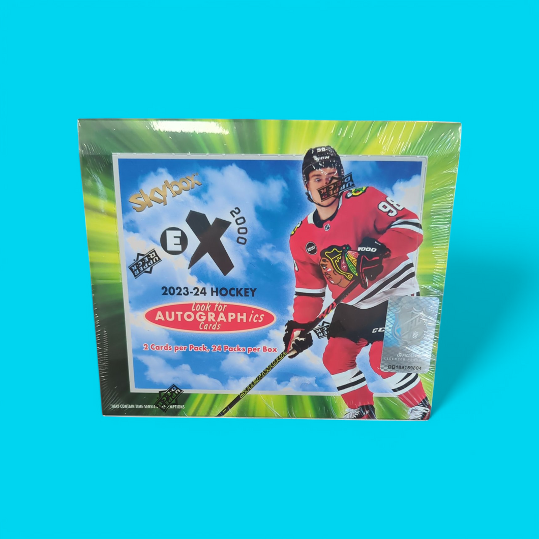 2023-24 Upper Deck E-X 2000 Hockey Hobby Box