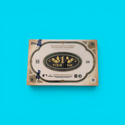 2026 Topps Tier One Baseball Hobby Box