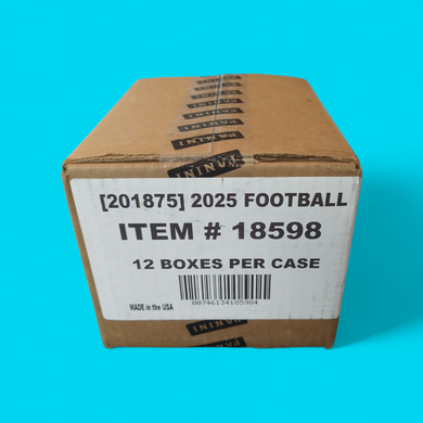 2025 Panini Black Football 12-Box Hobby Case
