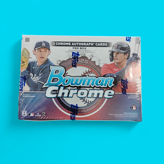 2025 Topps Bowman Chrome Baseball HTA Box