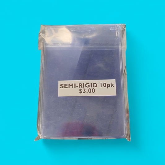 BCW Semi Rigid 10 Pack Card Holders for Grading