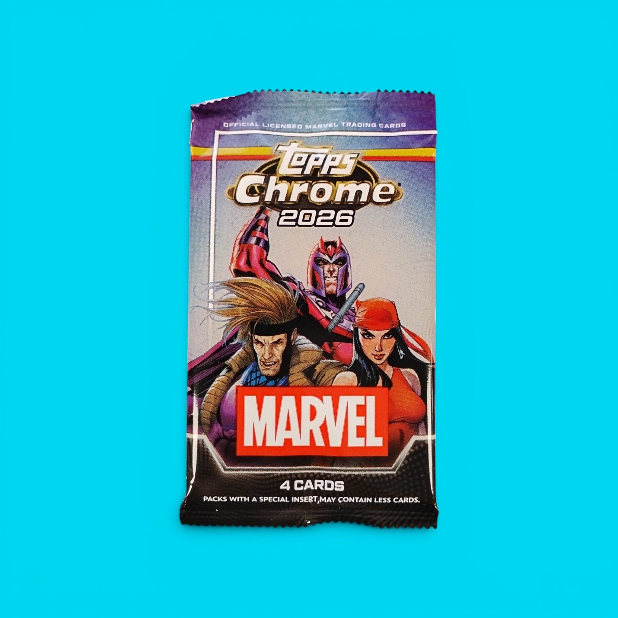 2026 Topps Chrome Marvel Blaster Pack – SCJ
