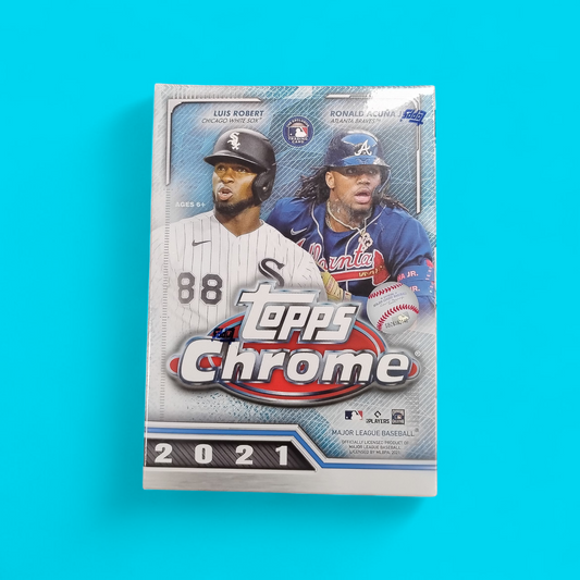 2021 Topps Chrome Baseball Blaster Box