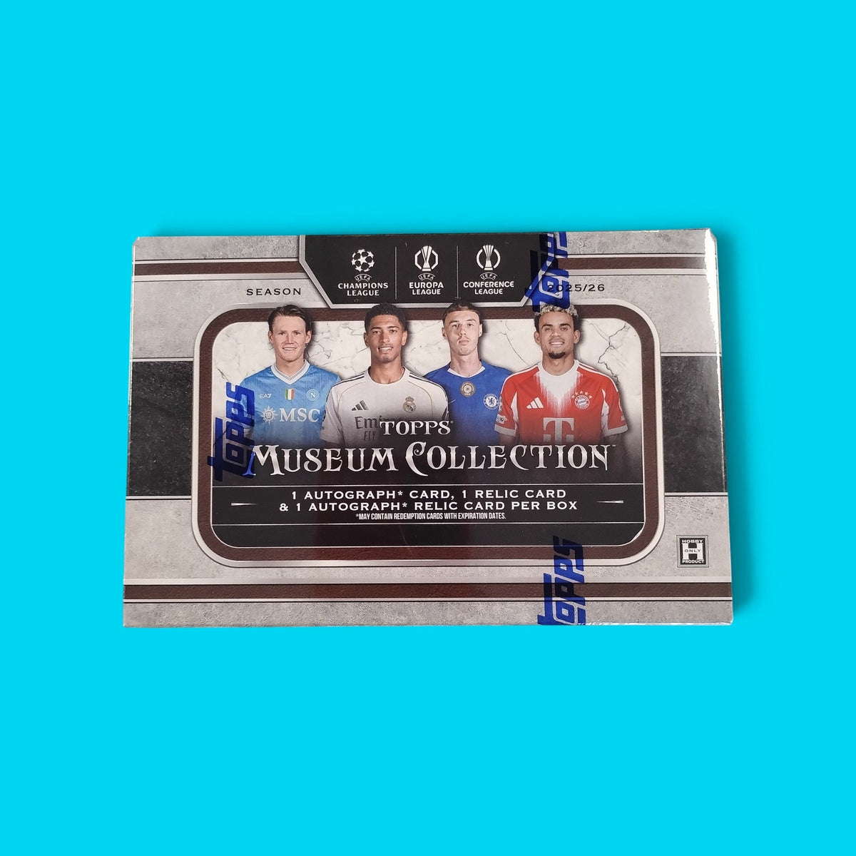 2025-26 Topps UEFA Club Competitions Museum Collection Soccer Hobby Box