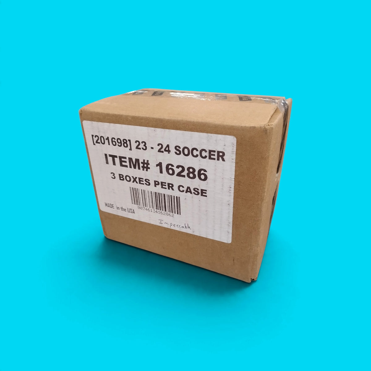 2023-24 Panini Impeccable Premier League Soccer Hobby 3-Box Case